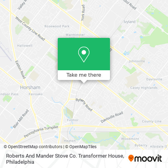 Mapa de Roberts And Mander Stove Co. Transformer House