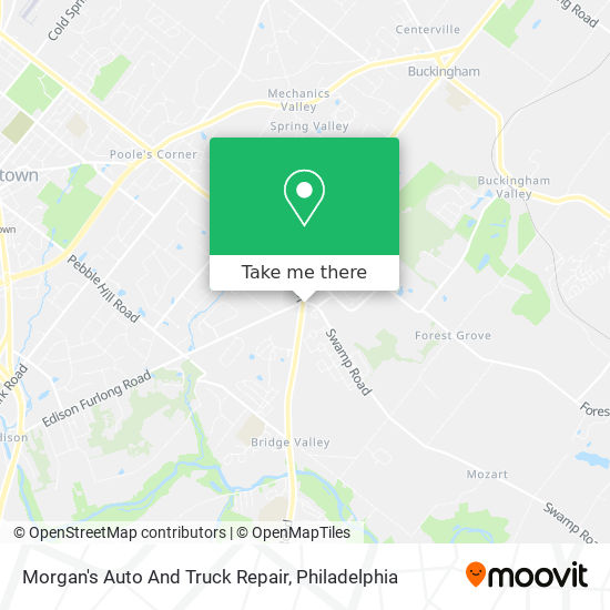 Morgan's Auto And Truck Repair map