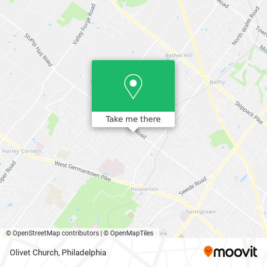 Olivet Church map