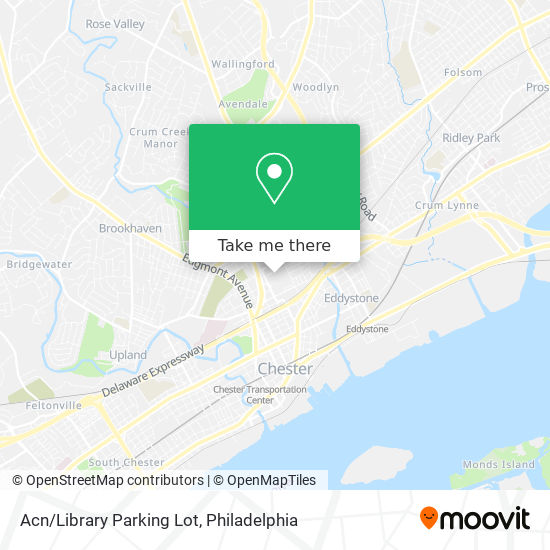 Acn/Library Parking Lot map