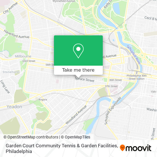 Garden Court Community Tennis & Garden Facilities map