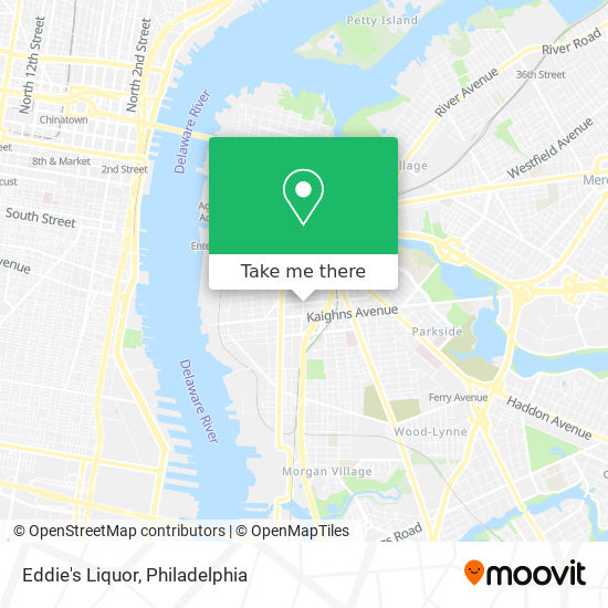 Eddie's Liquor map