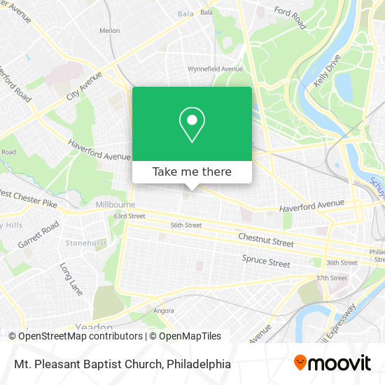 Mapa de Mt. Pleasant Baptist Church