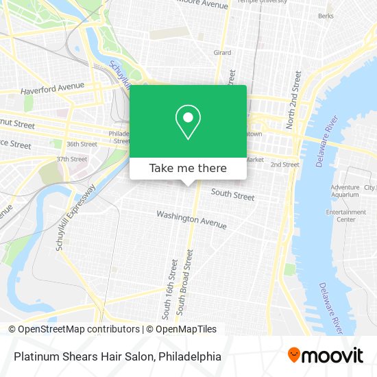 Platinum Shears Hair Salon map