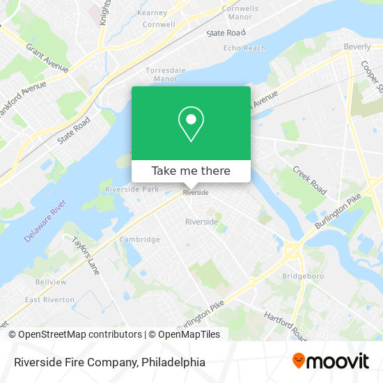 Mapa de Riverside Fire Company