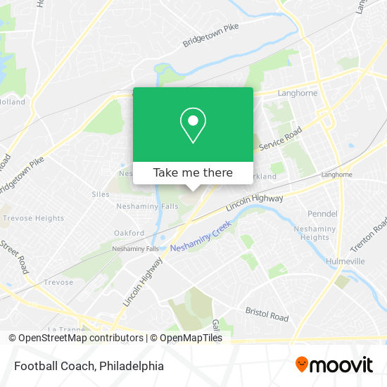 Football Coach map