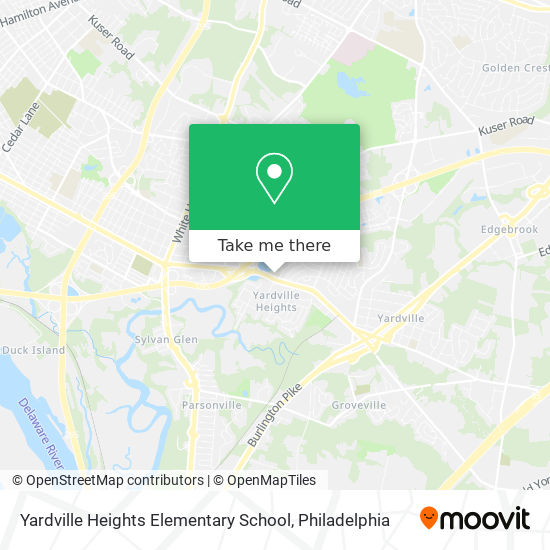 Yardville Heights Elementary School map