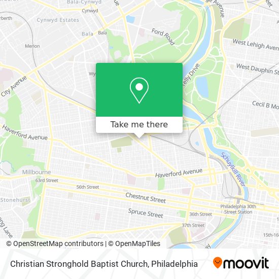 Mapa de Christian Stronghold Baptist Church