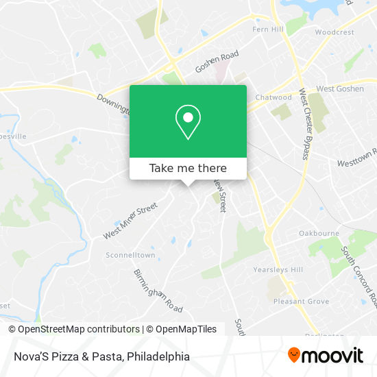 Mapa de Nova’S Pizza & Pasta