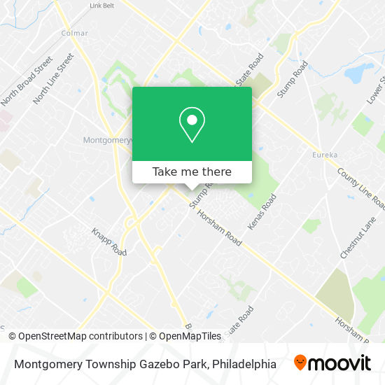 Montgomery Township Gazebo Park map