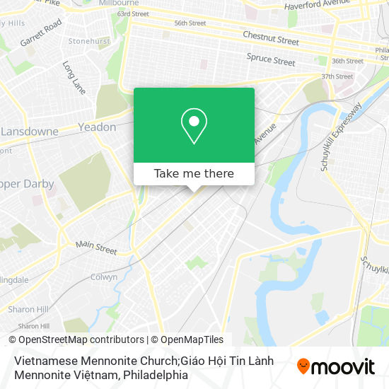 Vietnamese Mennonite Church;Giáo Hội Tin Lành Mennonite Việtnam map