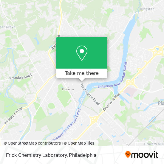 Mapa de Frick Chemistry Laboratory