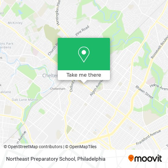 Mapa de Northeast Preparatory School