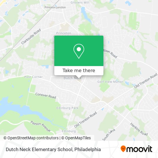 Dutch Neck Elementary School map