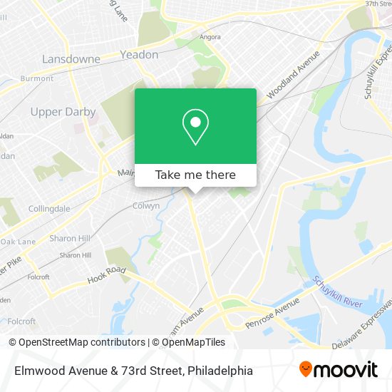 Mapa de Elmwood Avenue & 73rd Street