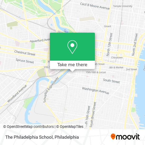 Mapa de The Philadelphia School