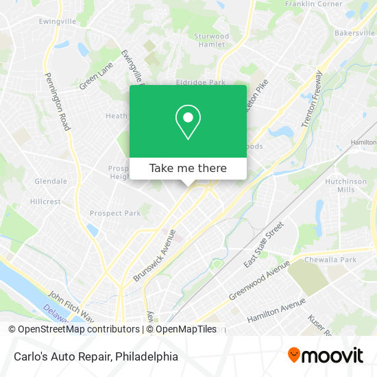 Mapa de Carlo's Auto Repair