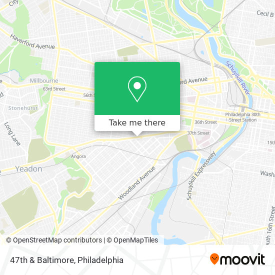 Mapa de 47th & Baltimore