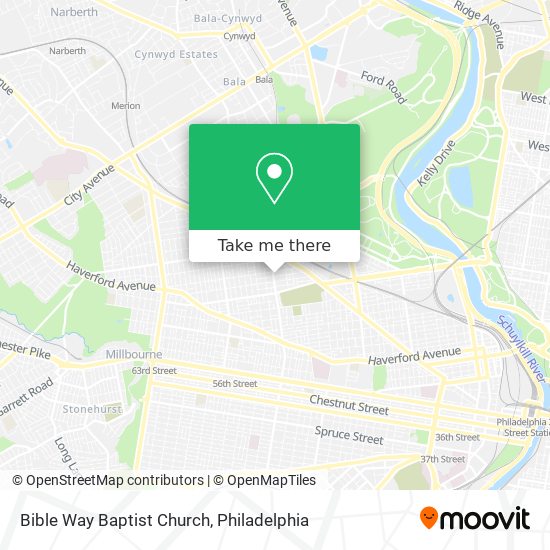 Bible Way Baptist Church map