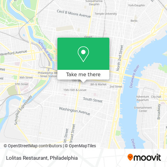 Lolitas Restaurant map