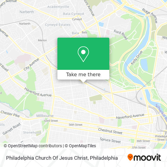 Philadelphia Church Of Jesus Christ map