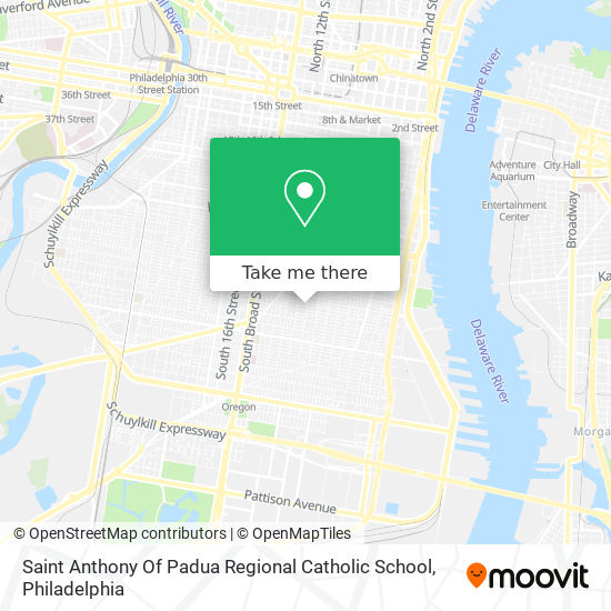 Mapa de Saint Anthony Of Padua Regional Catholic School
