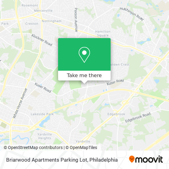 Briarwood Apartments Parking Lot map