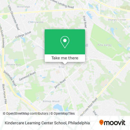 Kindercare Learning Center School map