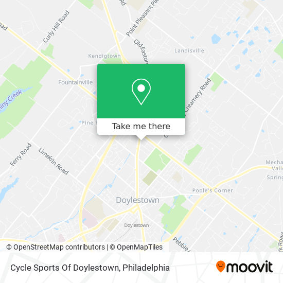 Mapa de Cycle Sports Of Doylestown