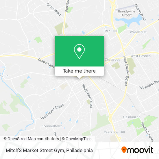 Mitch’S Market Street Gym map