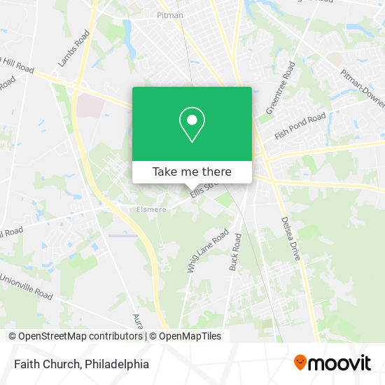 Faith Church map