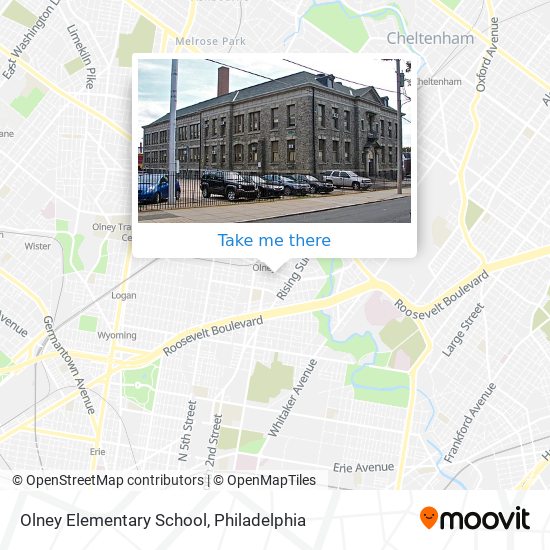 Olney Elementary School map