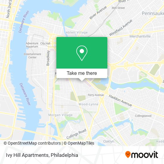 Ivy Hill Apartments map