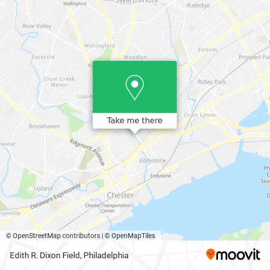 Edith R. Dixon Field map