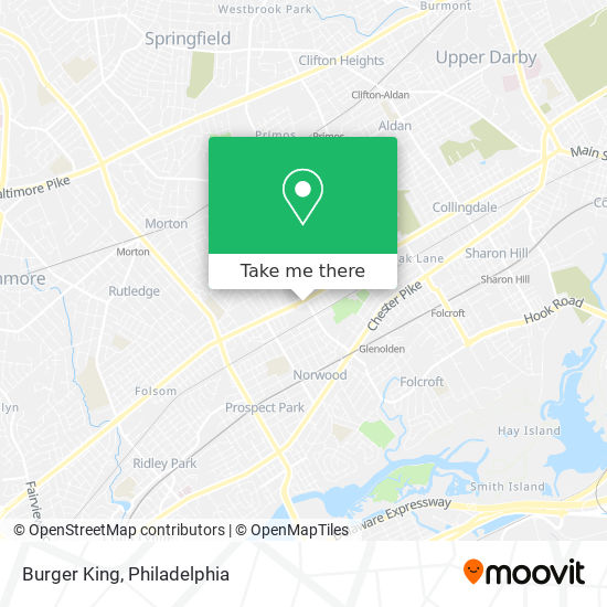 Burger King map