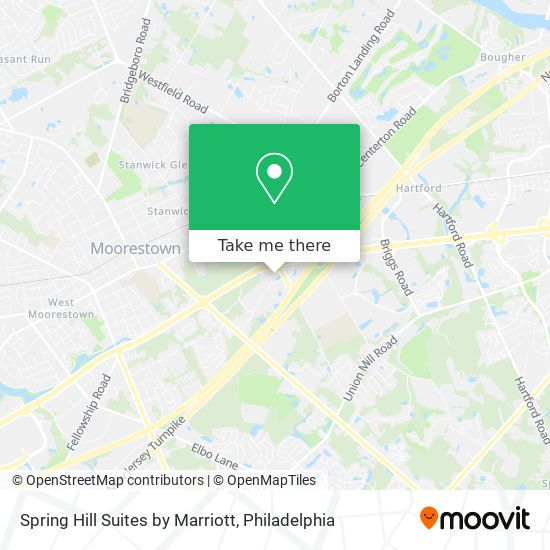 Spring Hill Suites by Marriott map
