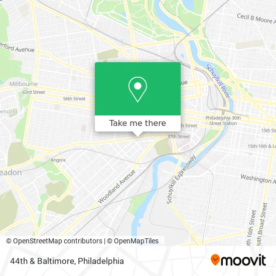 44th & Baltimore map