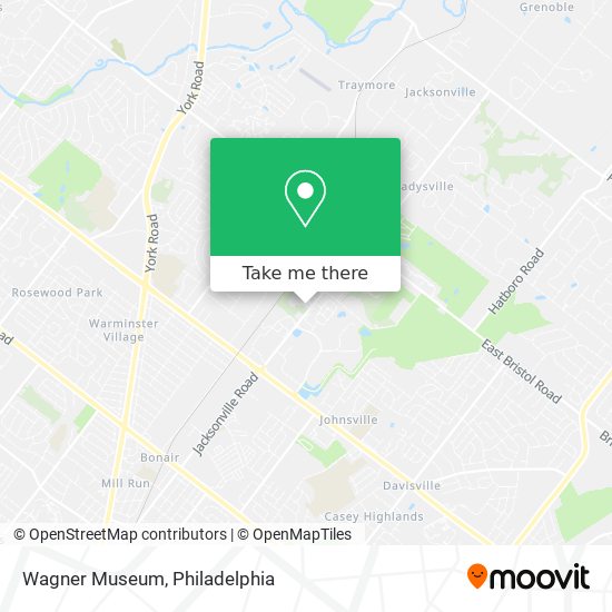 Wagner Museum map