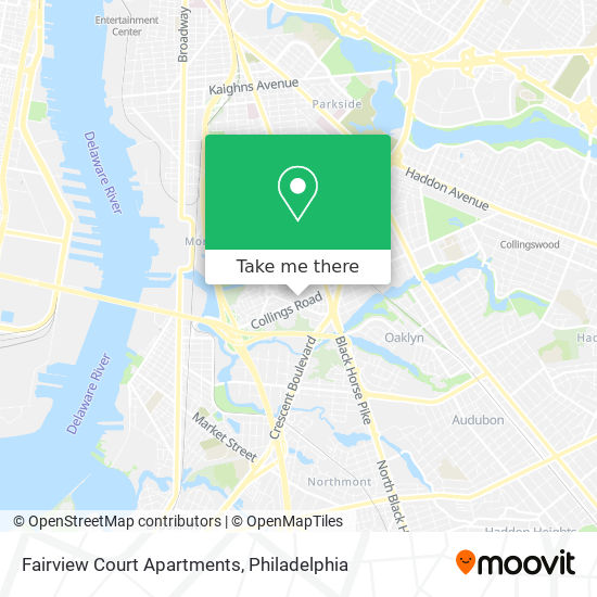 Fairview Court Apartments map