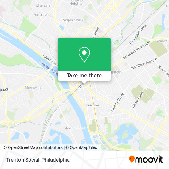 Trenton Social map