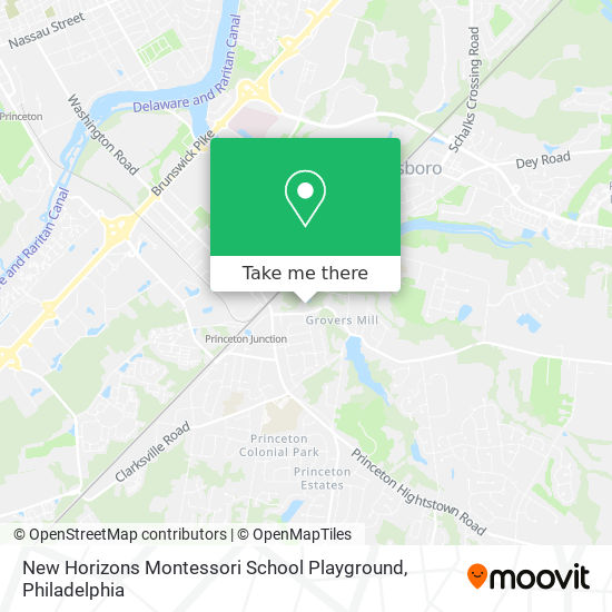 Mapa de New Horizons Montessori School Playground