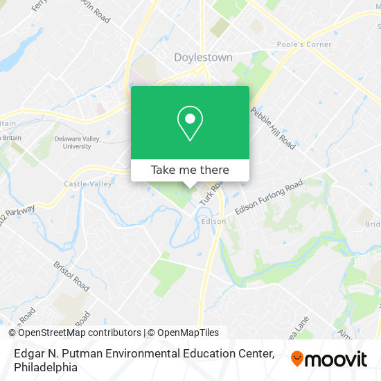 Edgar N. Putman Environmental Education Center map