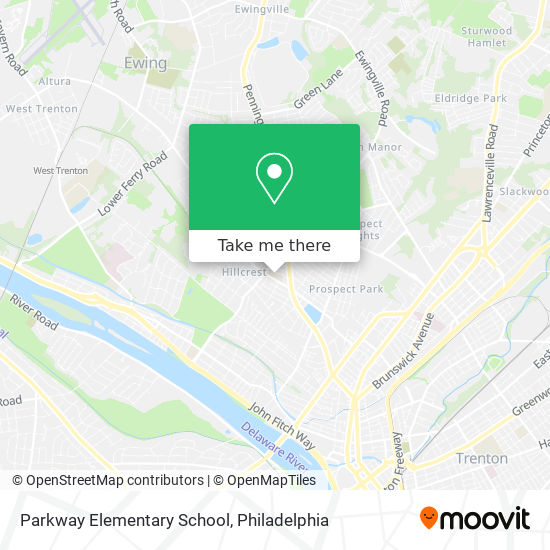 Mapa de Parkway Elementary School