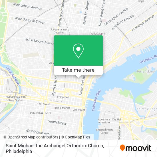 Mapa de Saint Michael the Archangel Orthodox Church