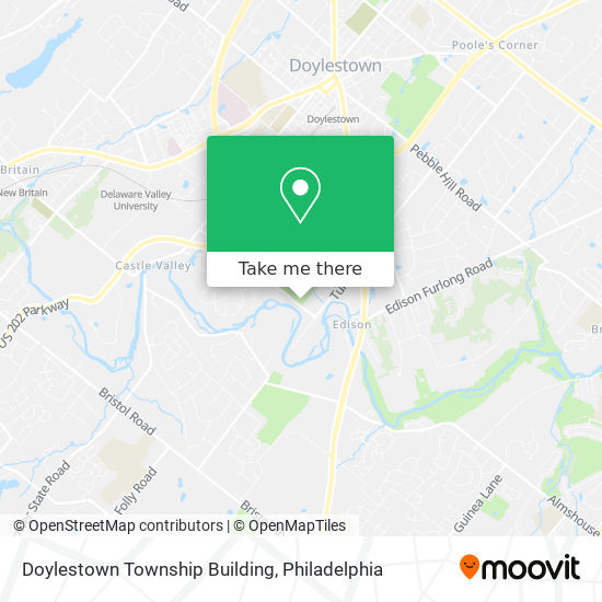 Doylestown Township Building map