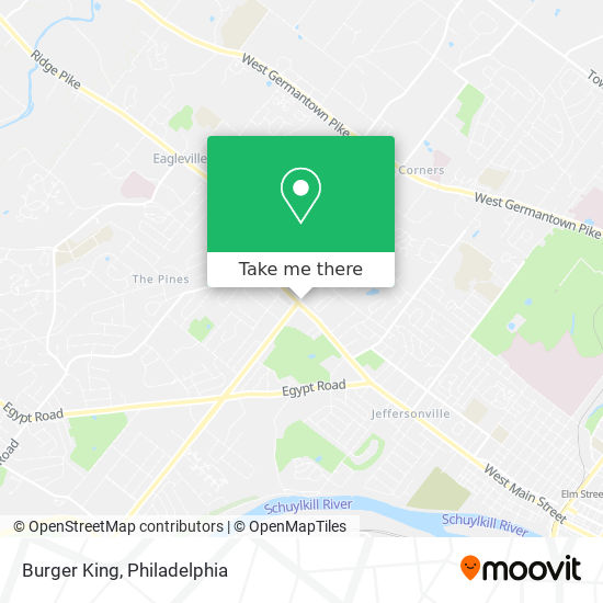 Burger King map