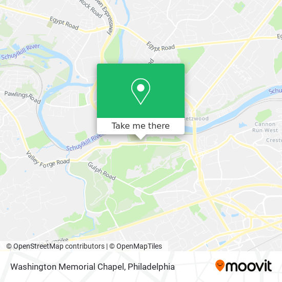 Mapa de Washington Memorial Chapel