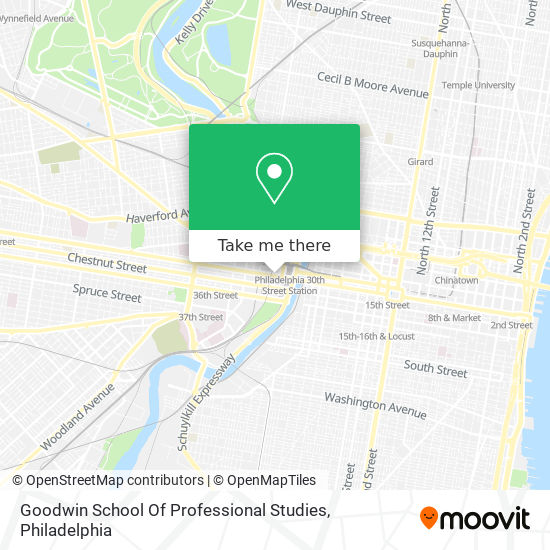 Mapa de Goodwin School Of Professional Studies