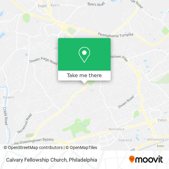 Mapa de Calvary Fellowship Church