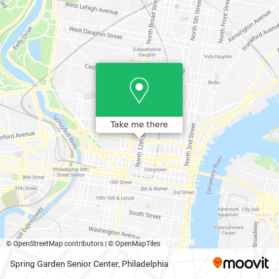 Mapa de Spring Garden Senior Center